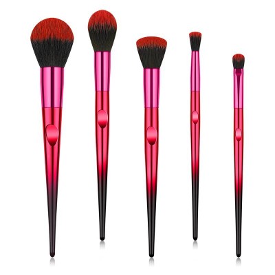 Wholesale Low Moq Cheap Price Gradient Professional Personalised Foundation Makeup Make-Up Make Up Brush Set Tools